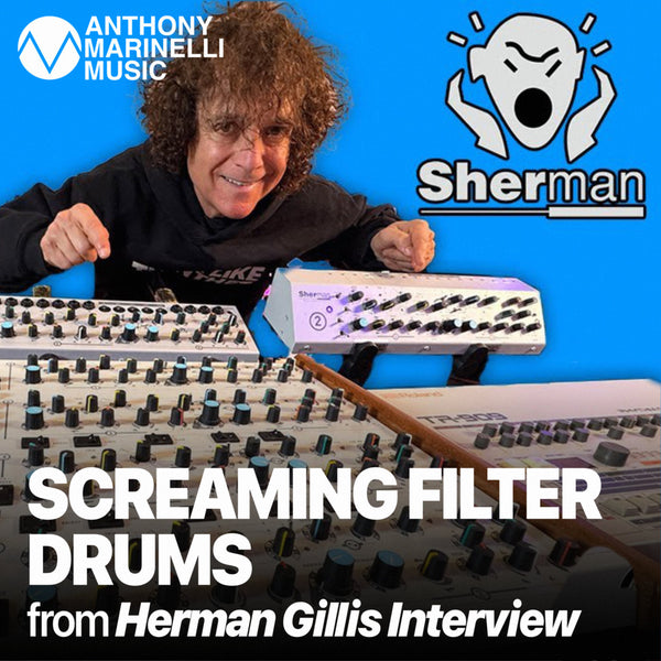 Screaming Filter Drums from Herman Gillis Interview